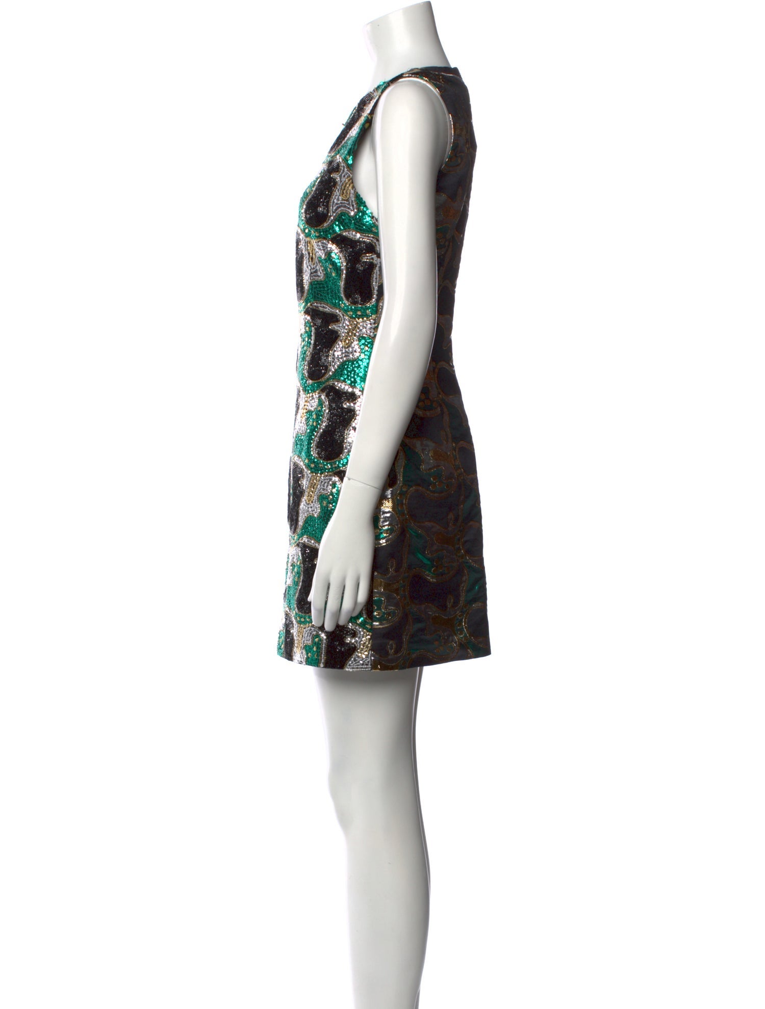 La DoubleJ Printed Mini Dress