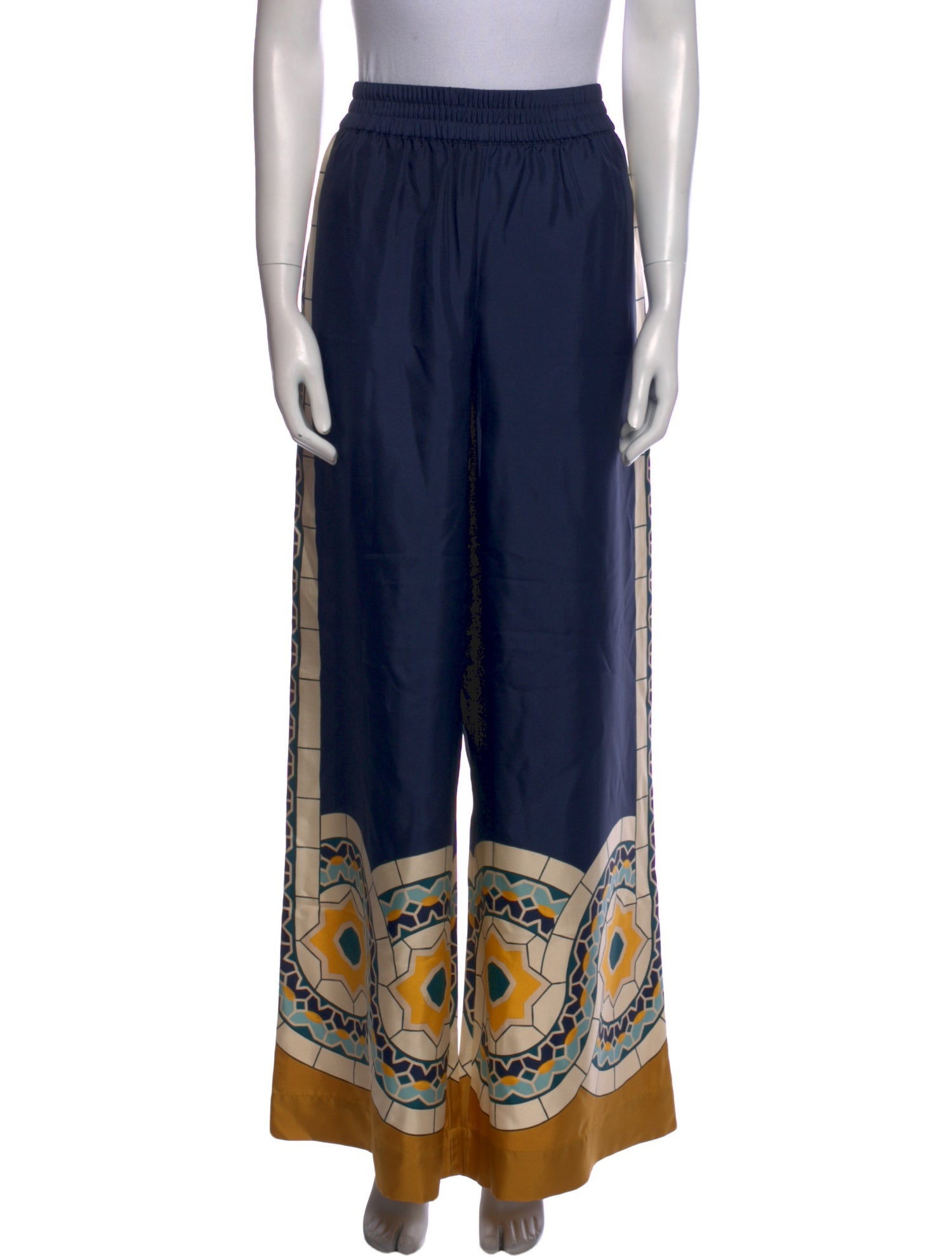 La DoubleJ Silk Wide Leg Pants