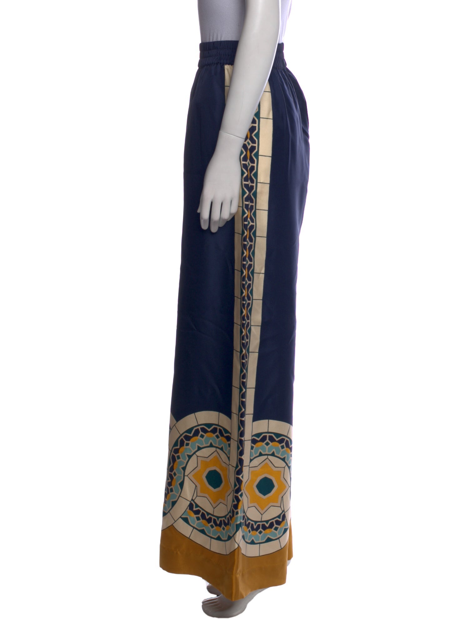 La DoubleJ Silk Wide Leg Pants