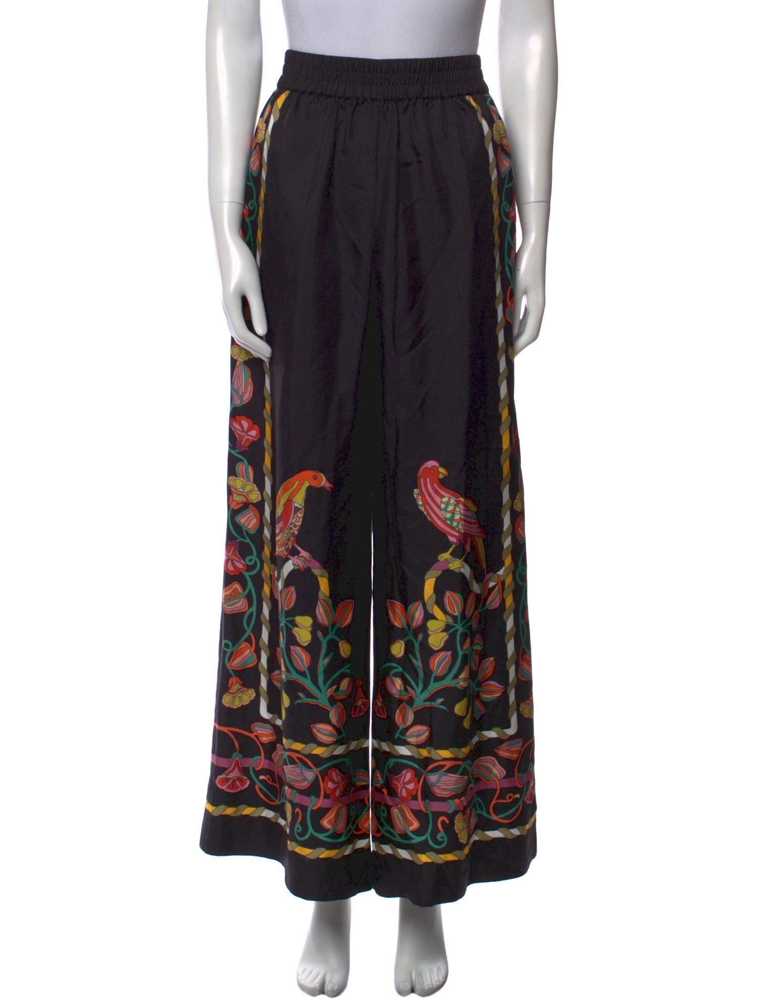 La DoubleJ Silk Wide Leg Pants