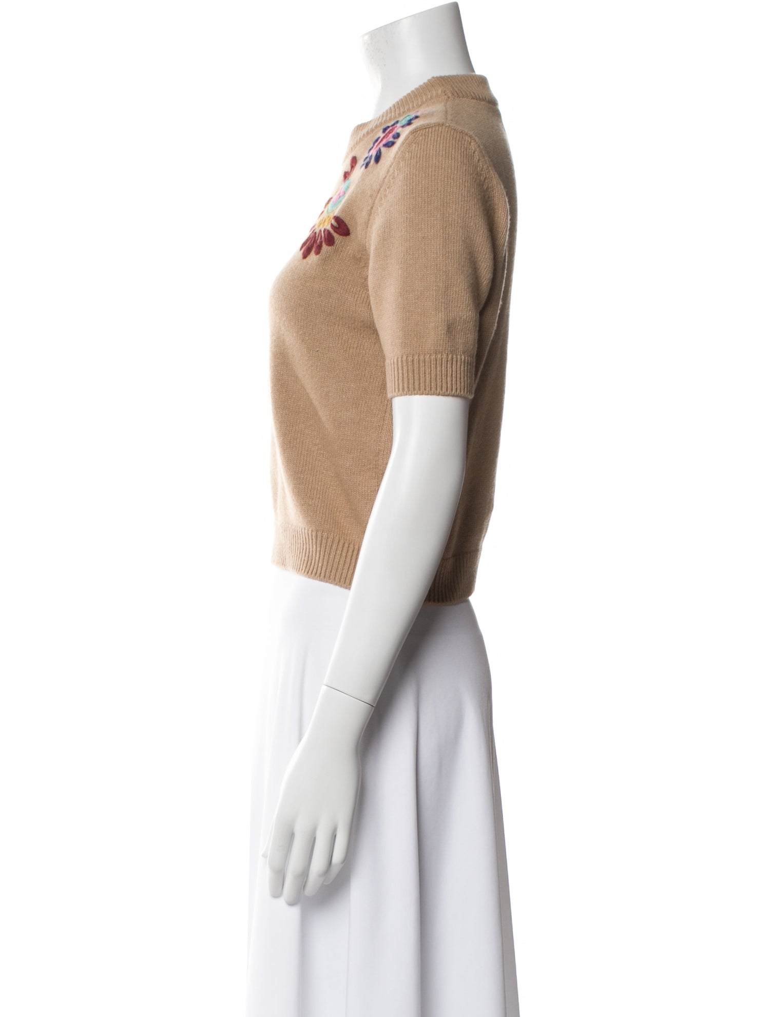 La DoubleJ Graphic Print Crew Neck Sweater