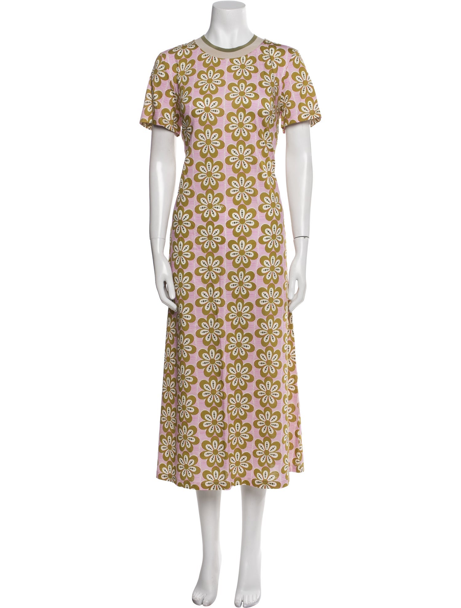 La DoubleJ Floral Print Grosgrain Trim Nightgown w/ Tags