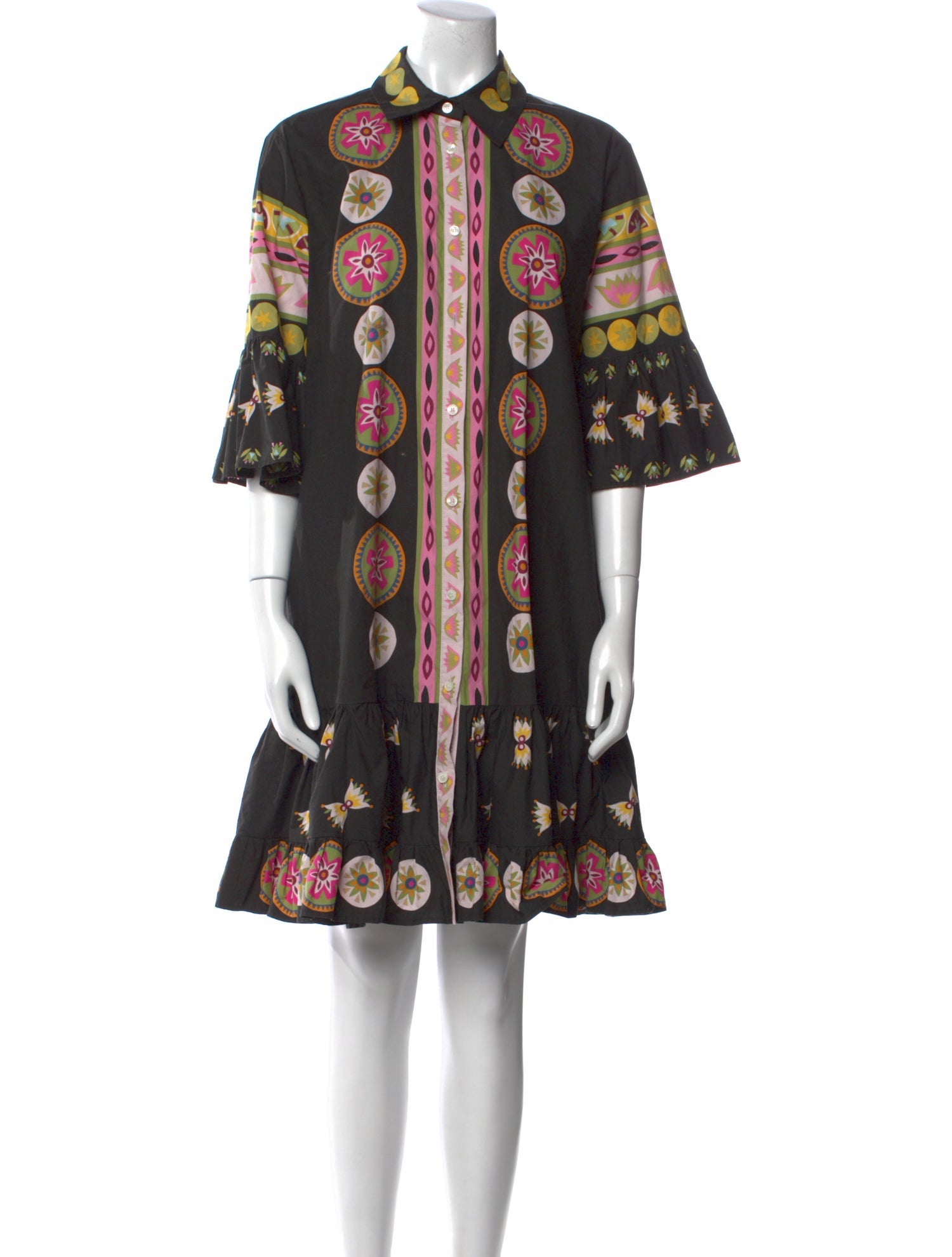 La DoubleJ Printed Mini Dress