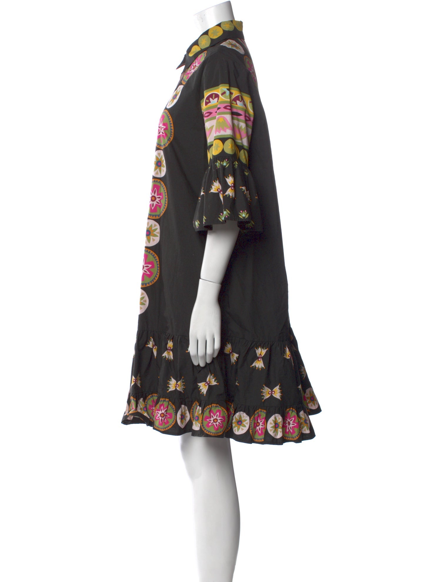 La DoubleJ Printed Mini Dress