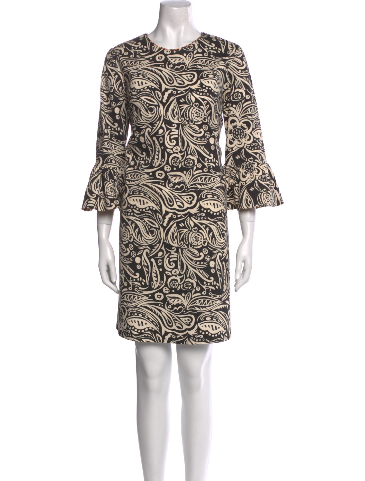 La DoubleJ Printed Knee-Length Dress