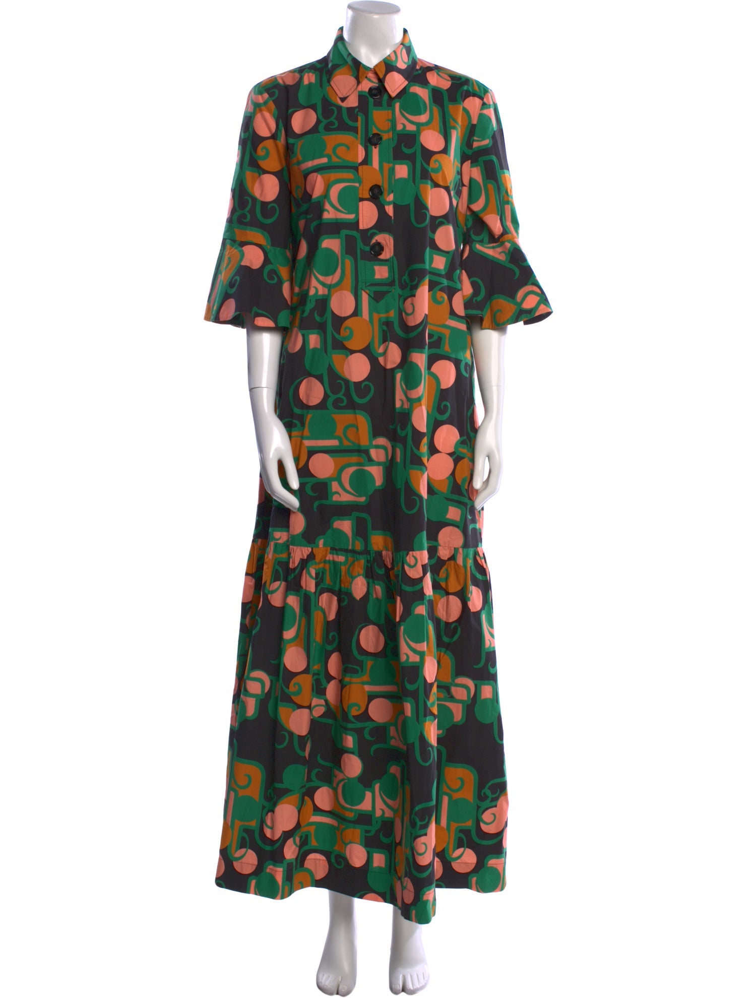 La DoubleJ Printed Long Dress
