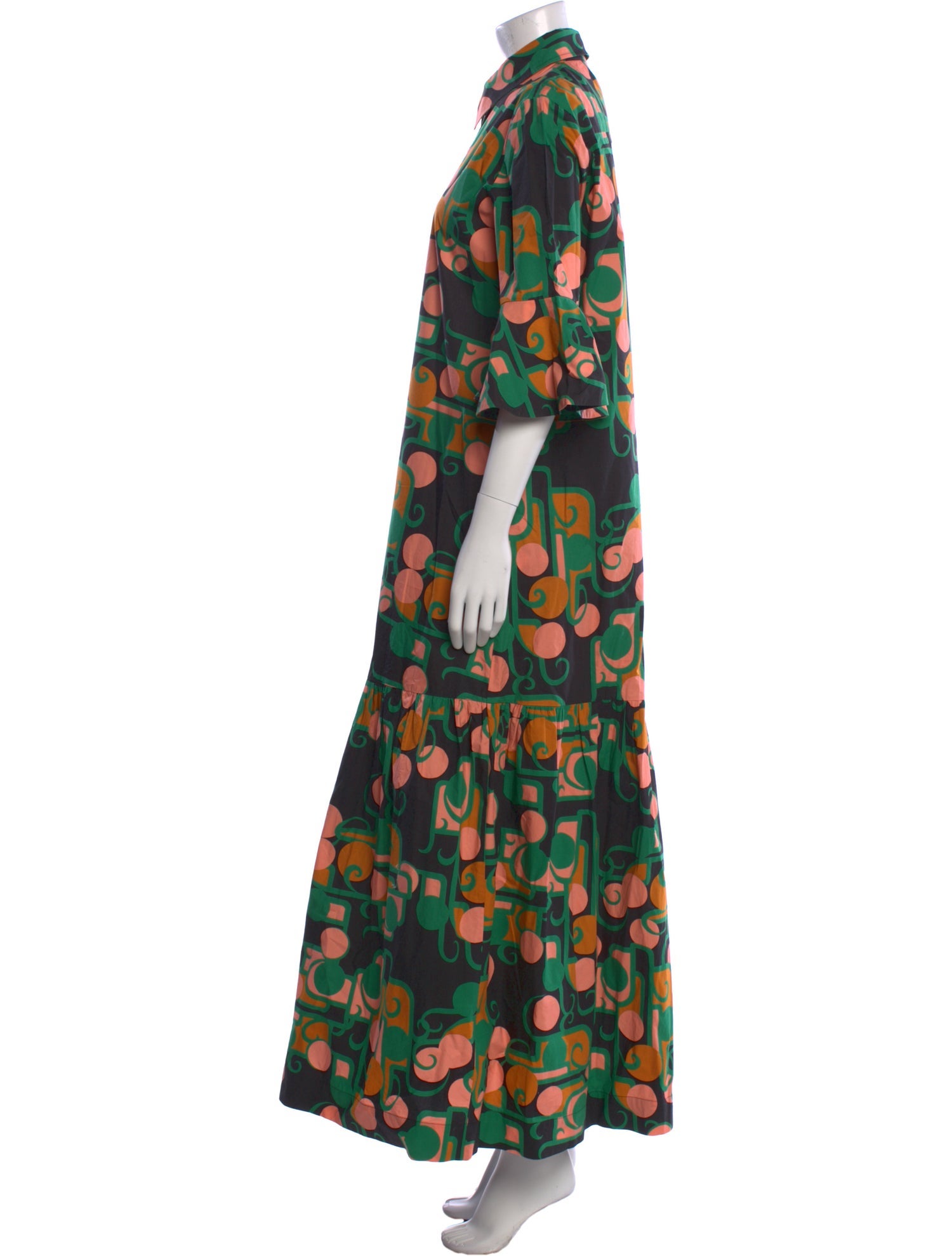 La DoubleJ Printed Long Dress