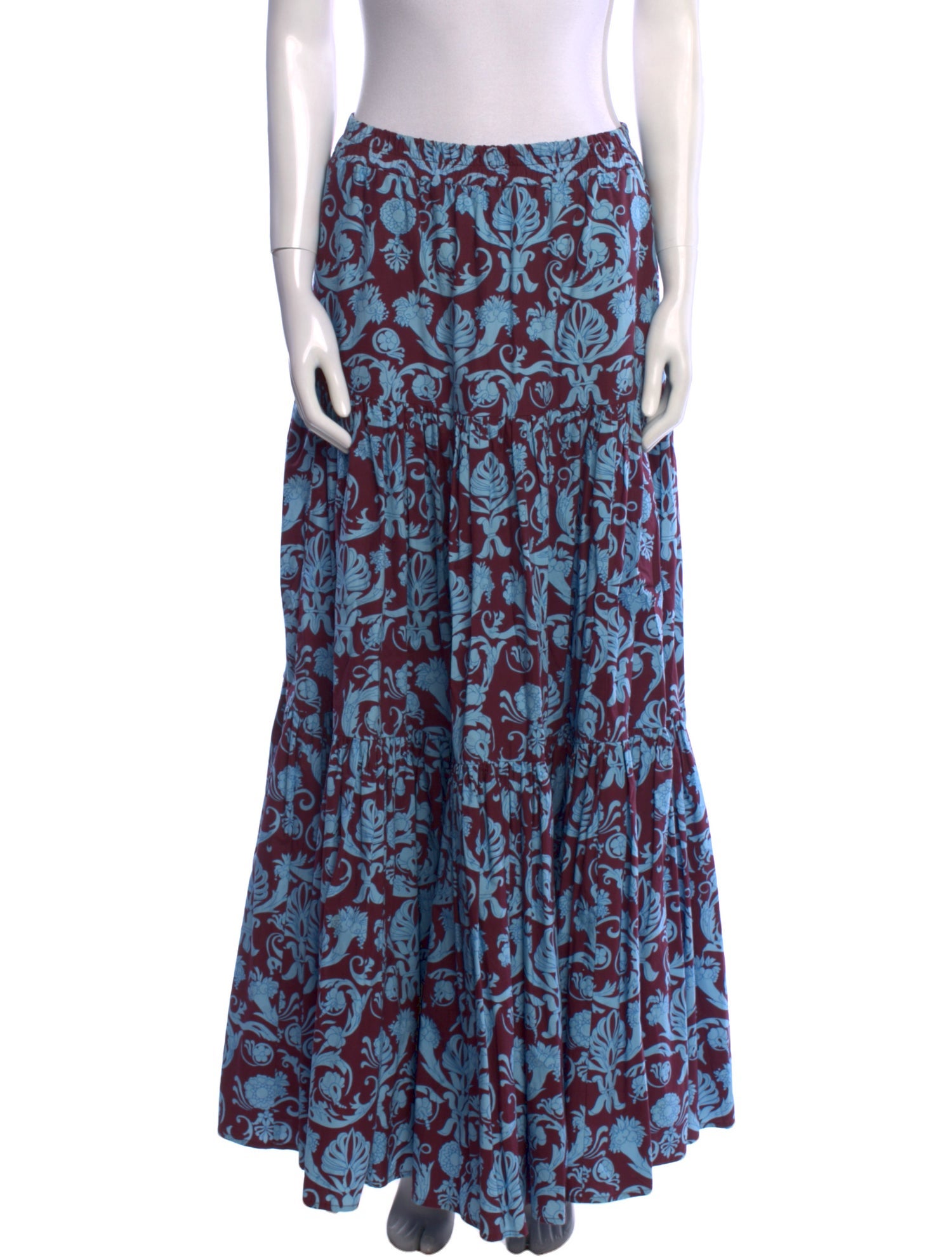 La DoubleJ Floral Print Long Skirt