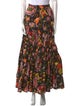 La DoubleJ Floral Print Long Skirt