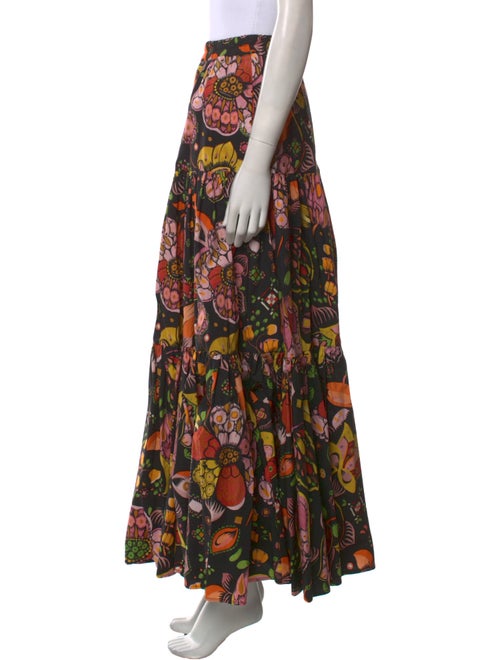 La DoubleJ Floral Print Long Skirt