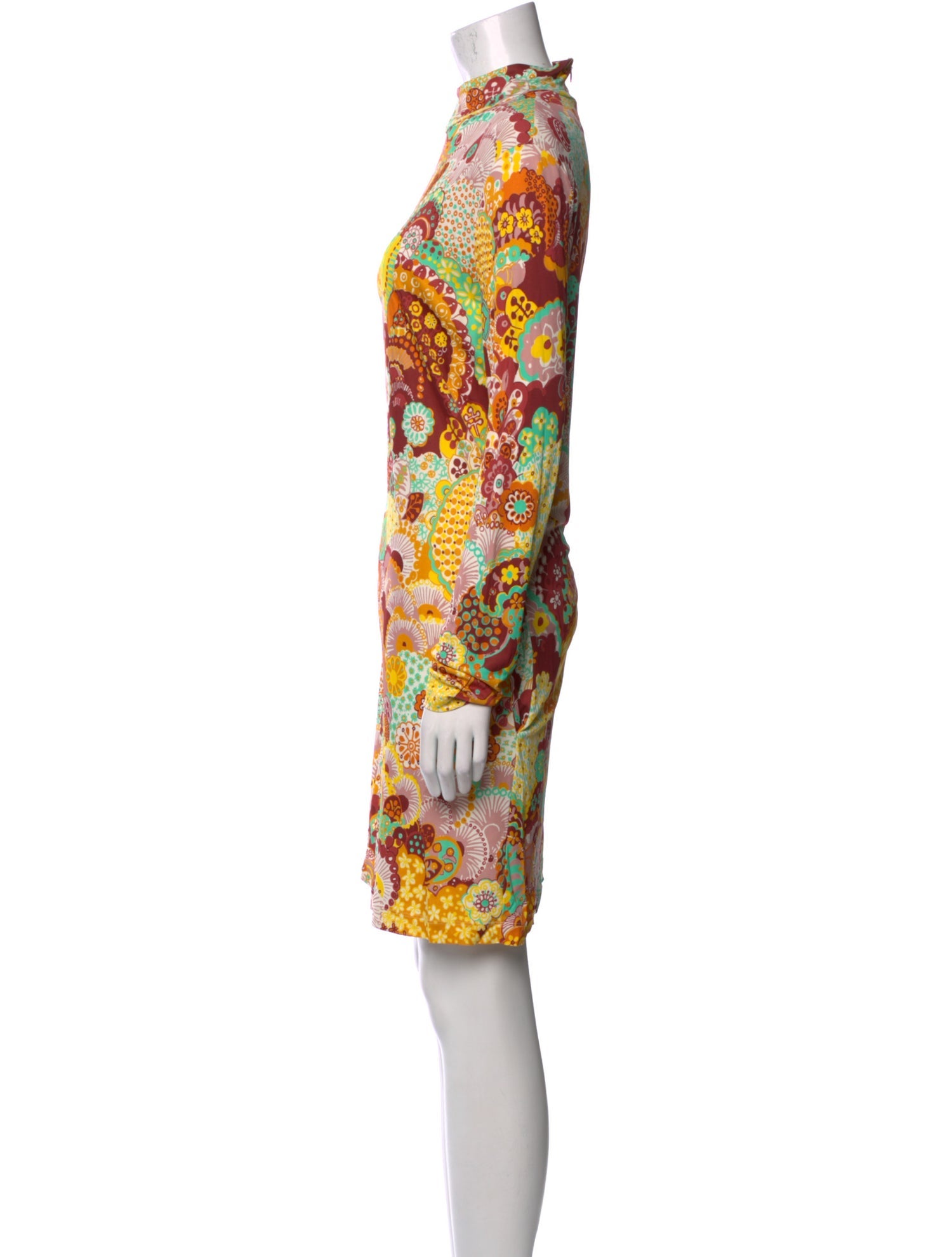 La DoubleJ Printed Mini Dress