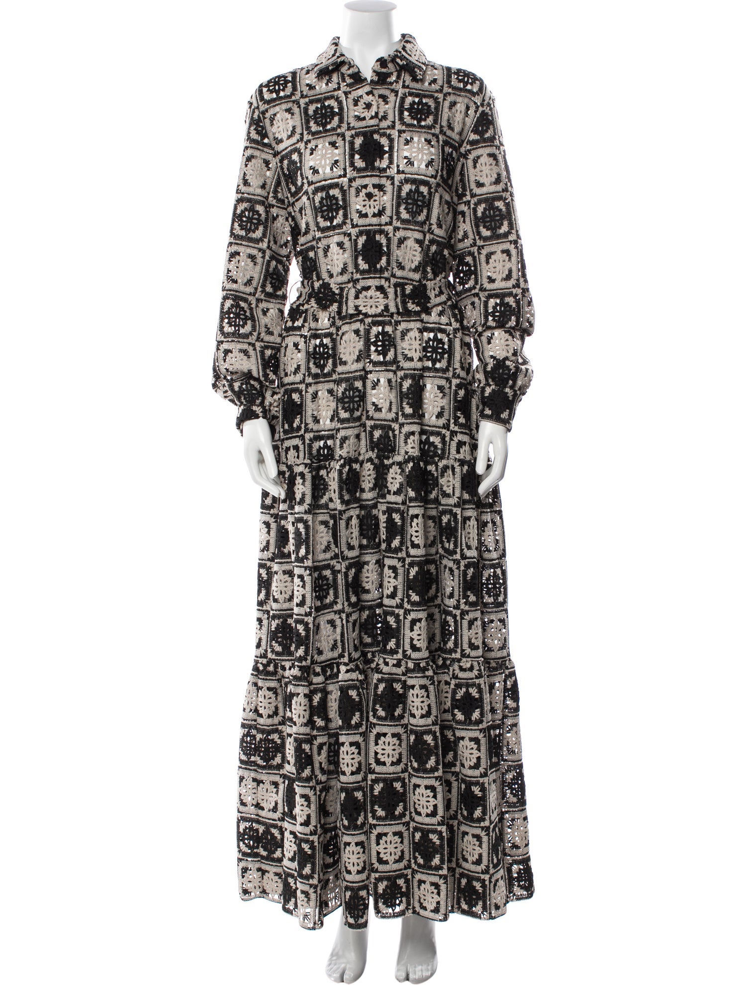 La DoubleJ Paisley Print Long Dress