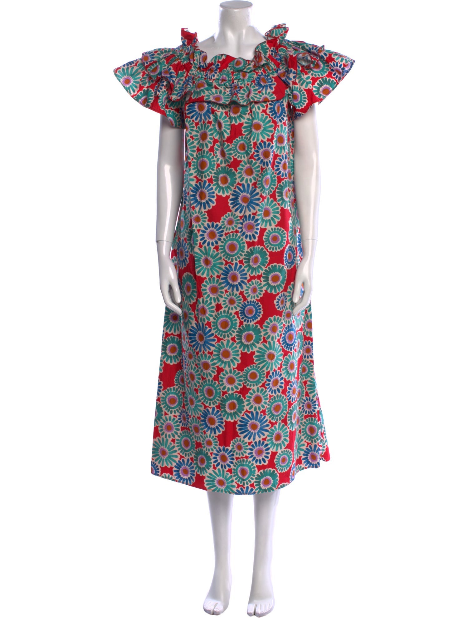 La DoubleJ Floral Print Long Dress