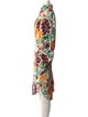 La DoubleJ Floral Print Midi Length Dress
