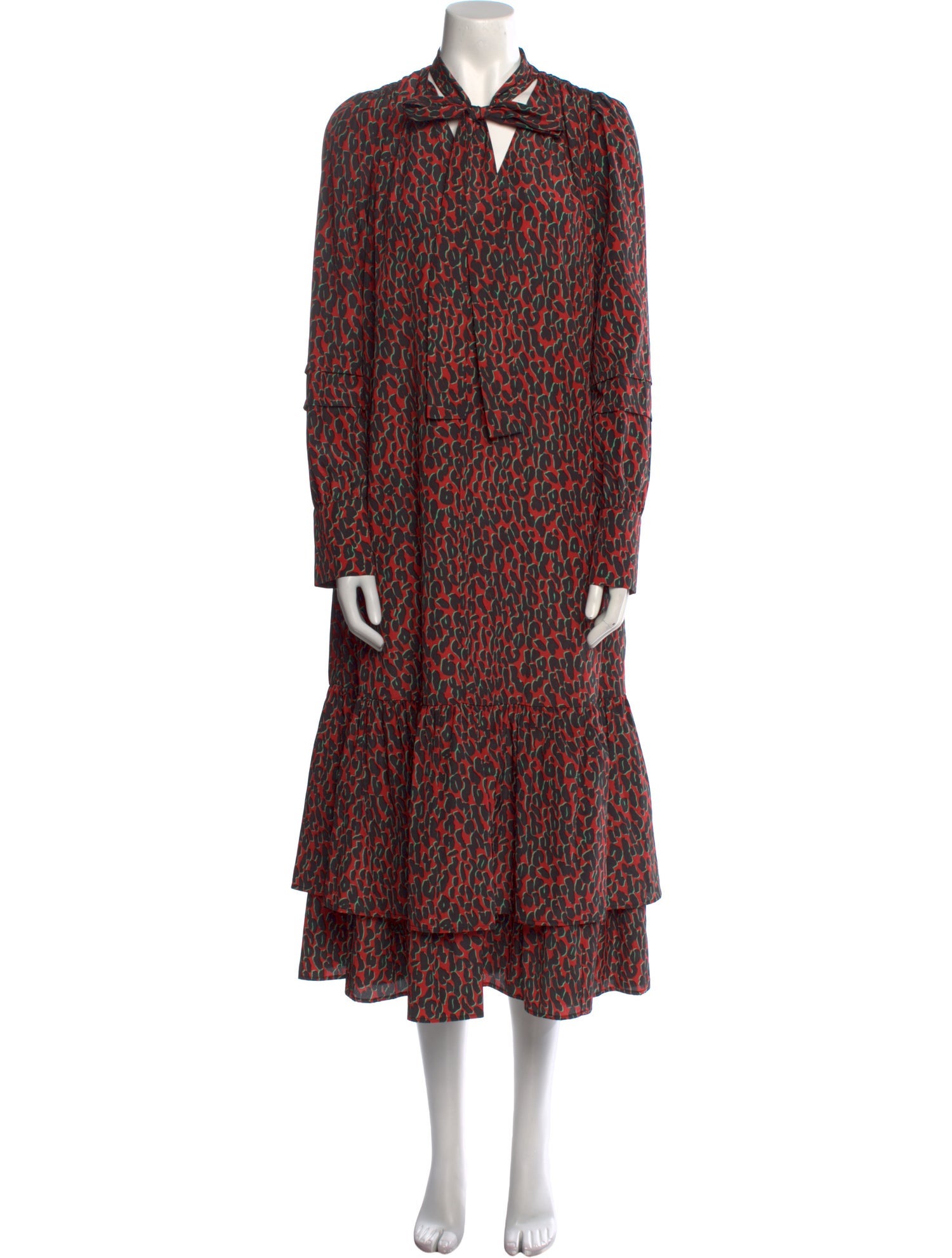 La DoubleJ Printed Long Dress