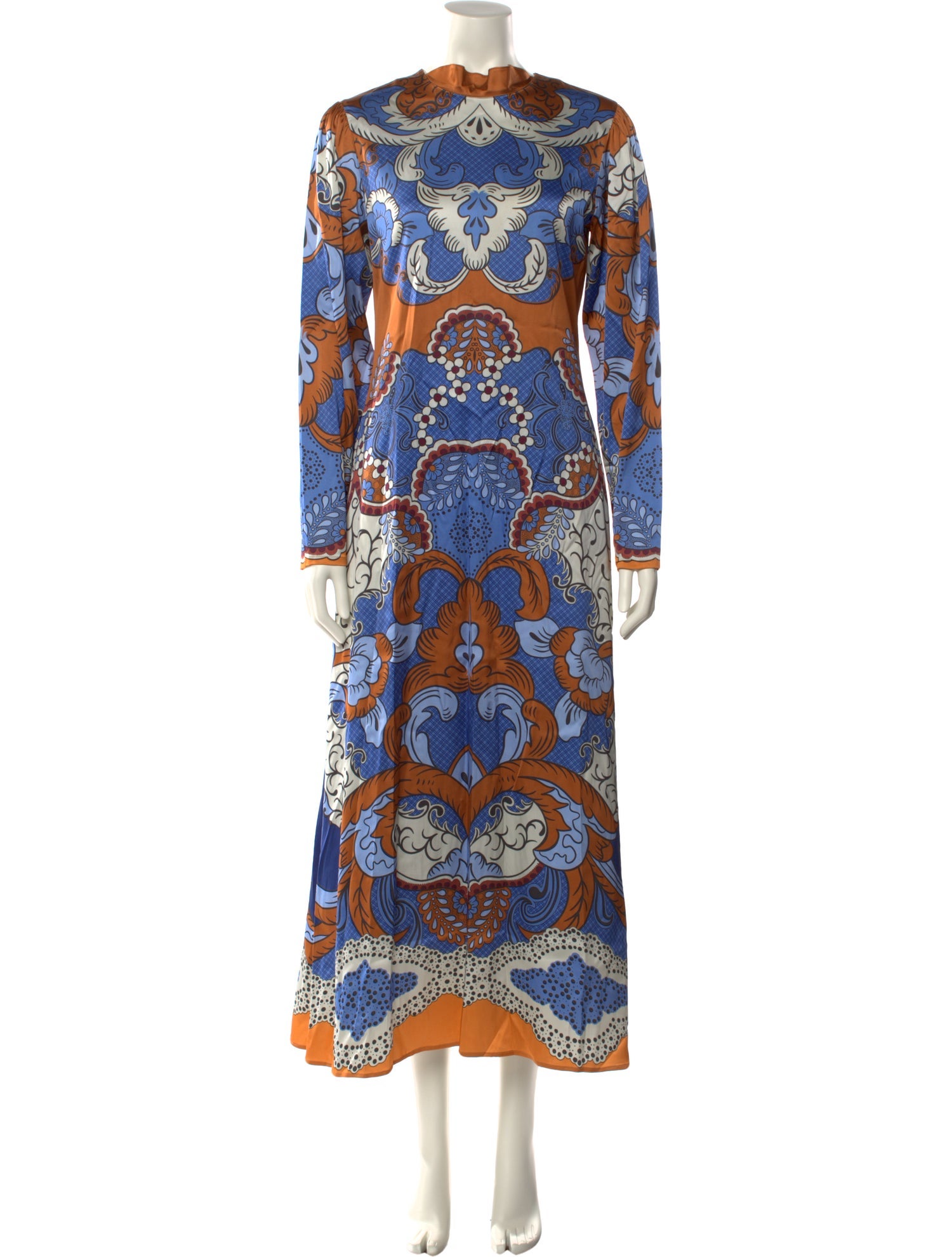 La DoubleJ Paisley Print Long Dress