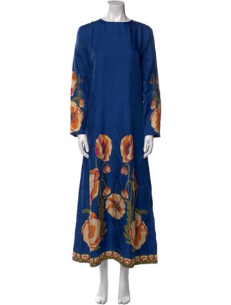 La DoubleJ Printed Long Dress