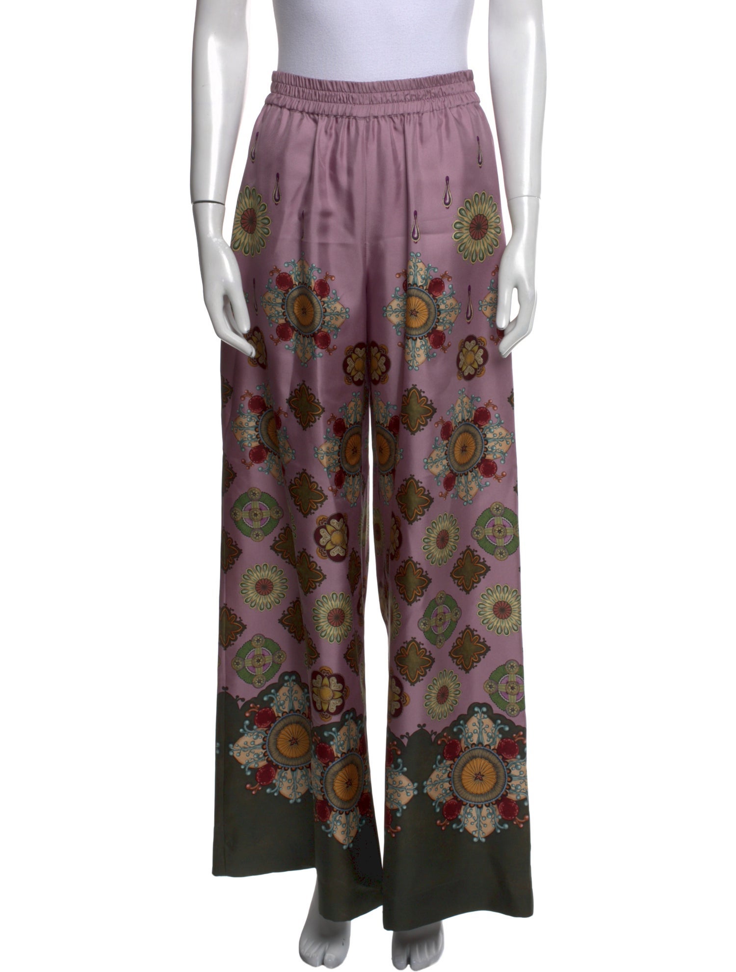 La DoubleJ Silk Wide Leg Pants