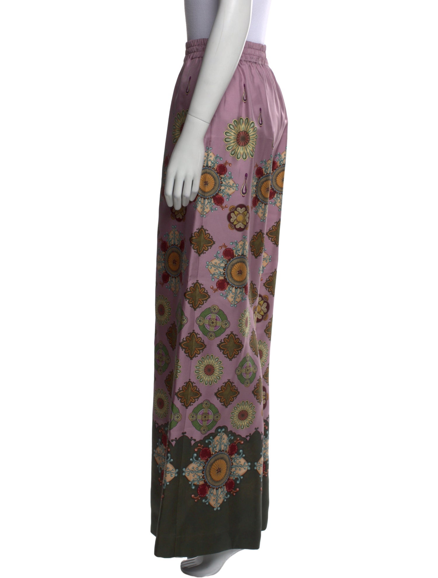 La DoubleJ Silk Wide Leg Pants