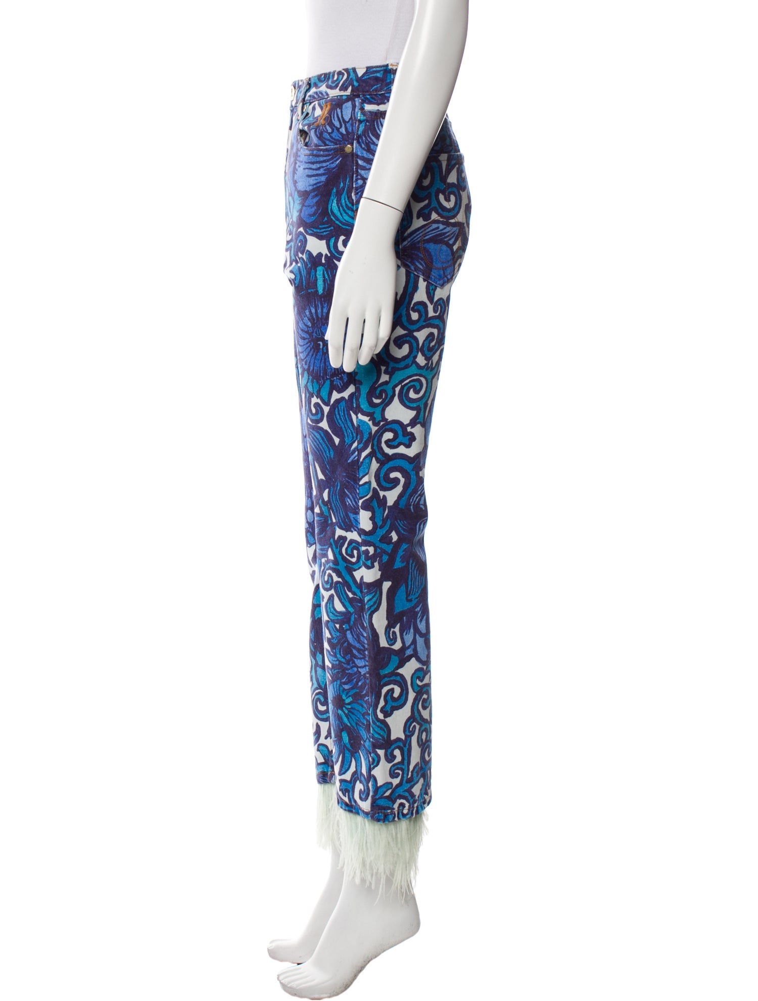 La DoubleJ Printed Straight Leg Pants