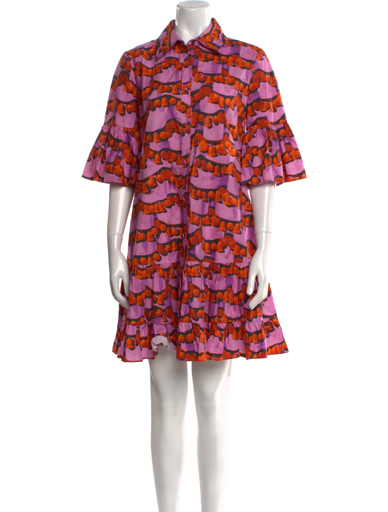 La DoubleJ Printed Mini Dress