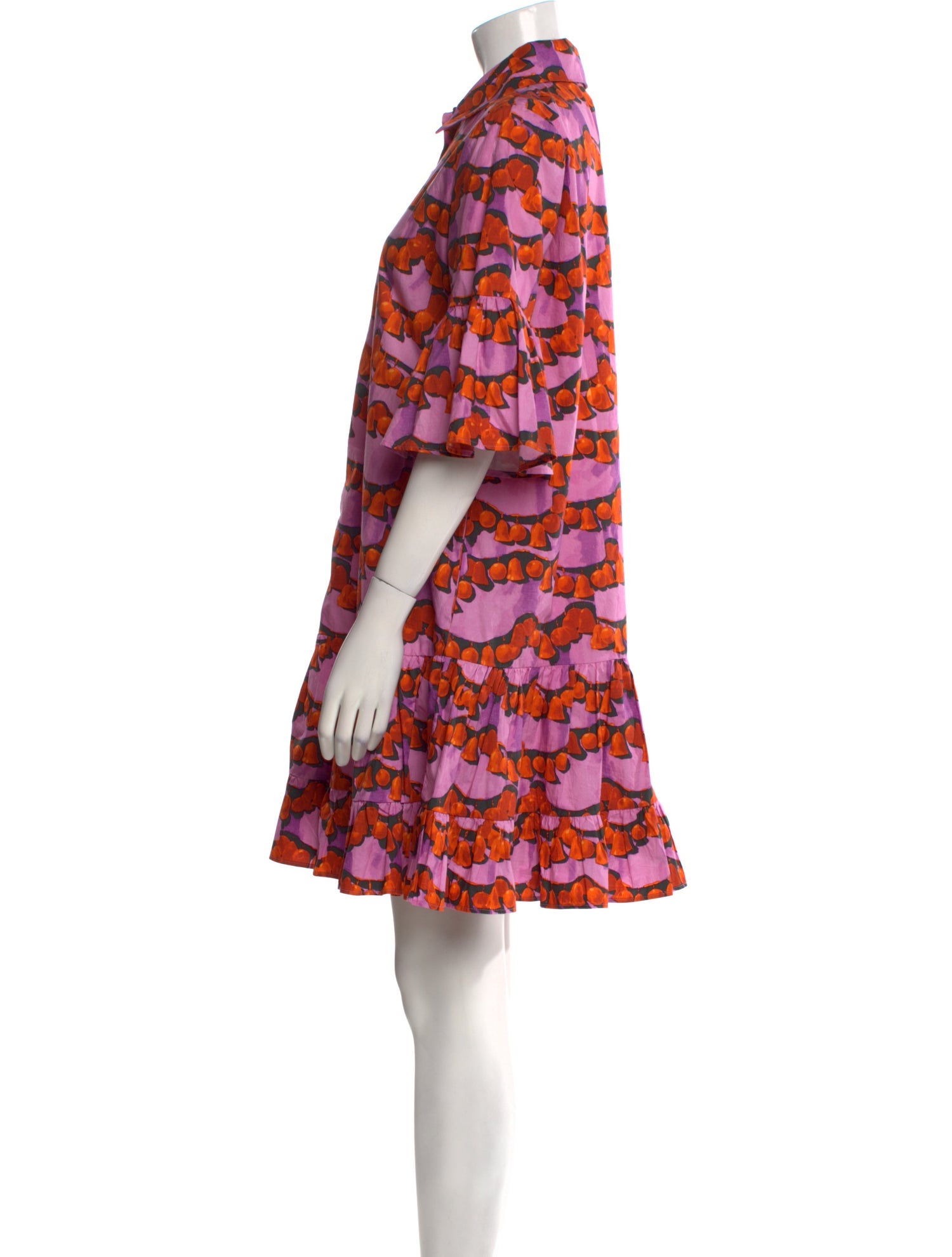 La DoubleJ Printed Mini Dress