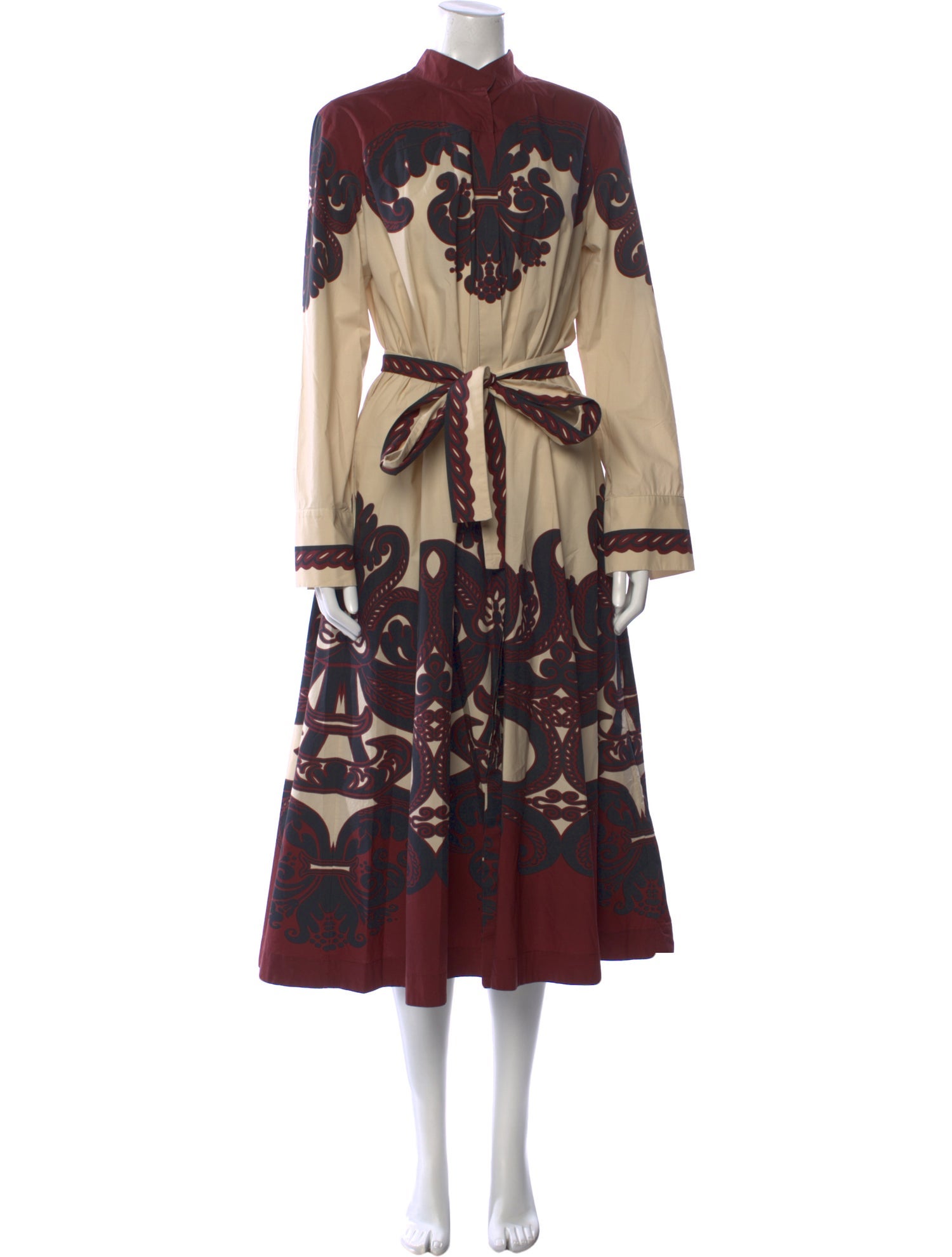 La DoubleJ Printed Midi Length Dress