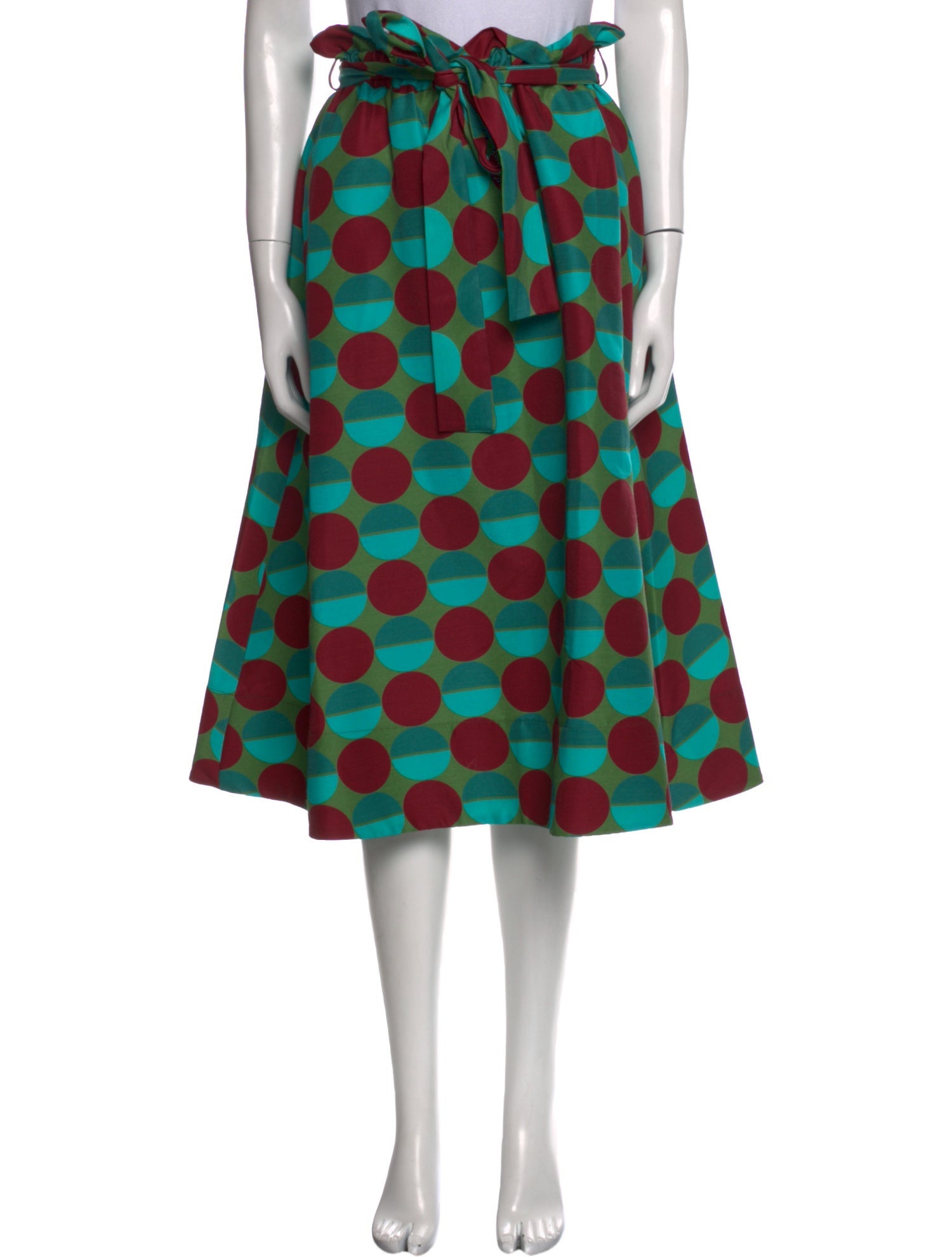 La DoubleJ Wool Midi Length Skirt