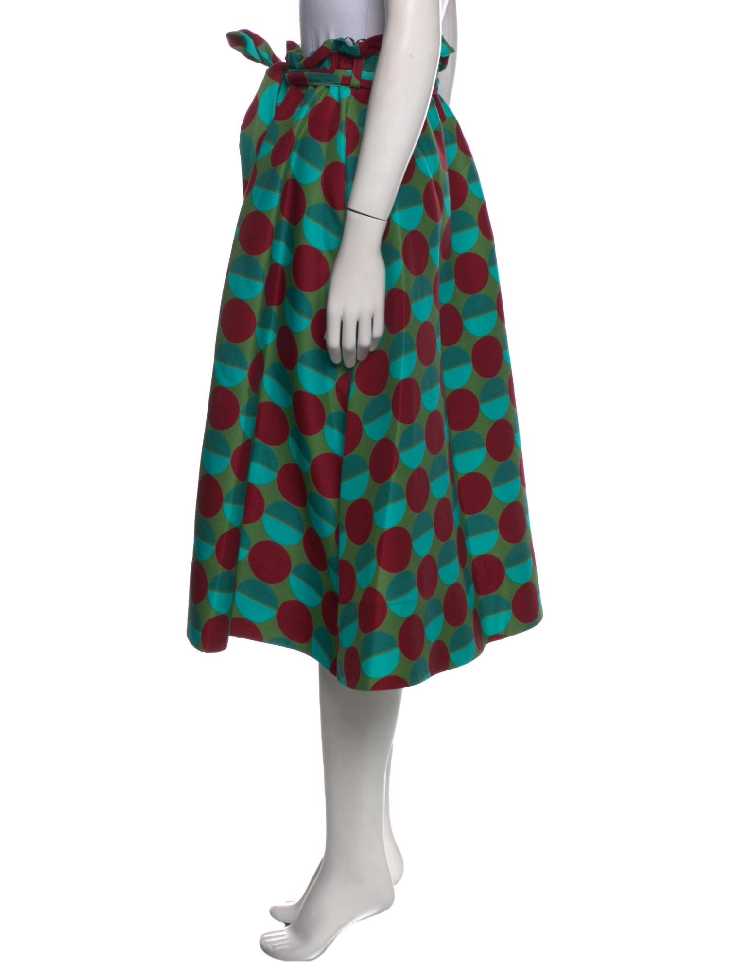 La DoubleJ Wool Midi Length Skirt