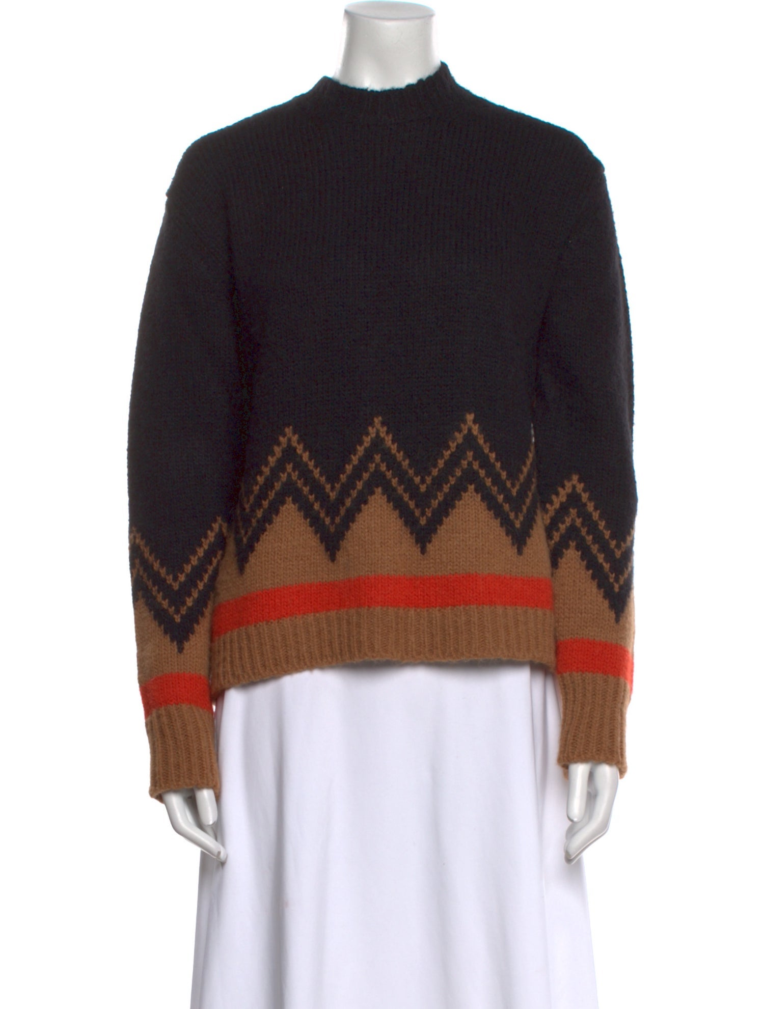 La DoubleJ Alpaca Printed Sweater