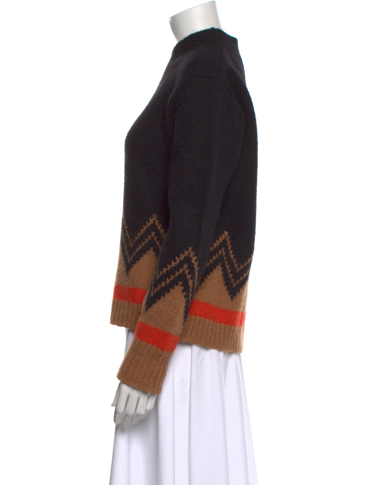 La DoubleJ Alpaca Printed Sweater