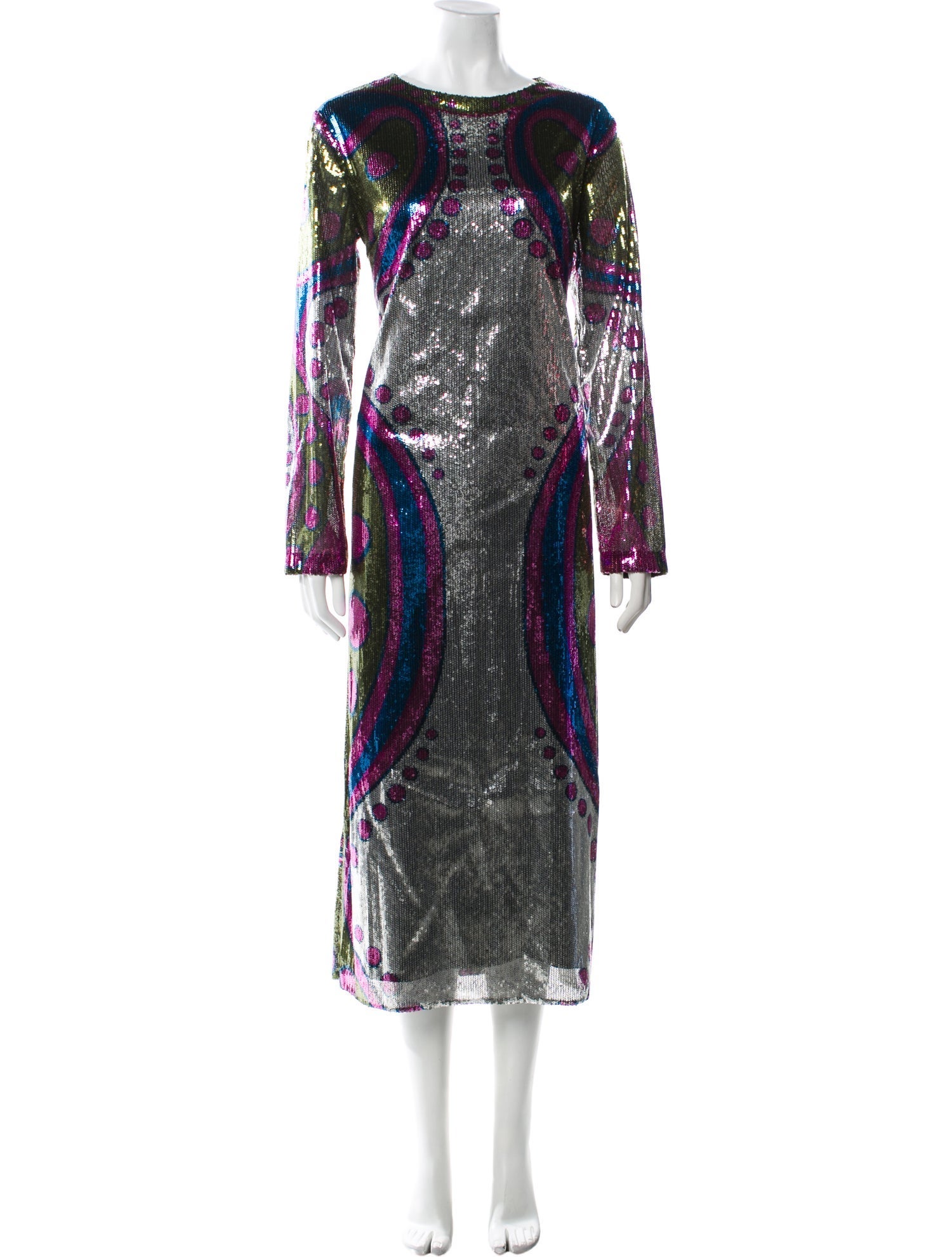 La DoubleJ Sequin Long Dress