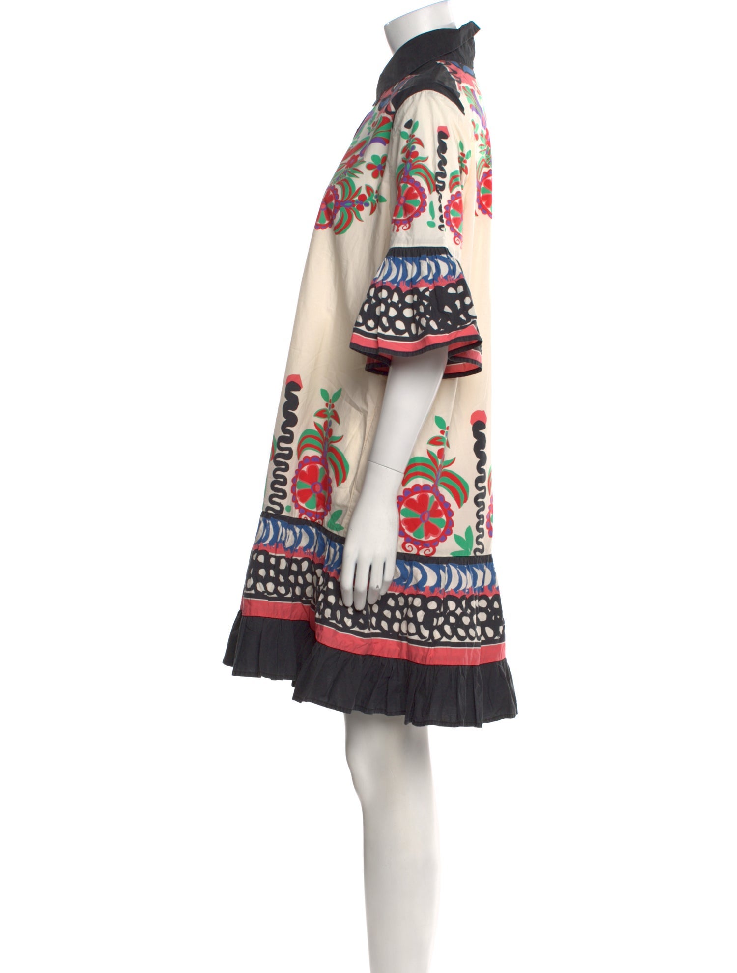 La DoubleJ Printed Mini Dress