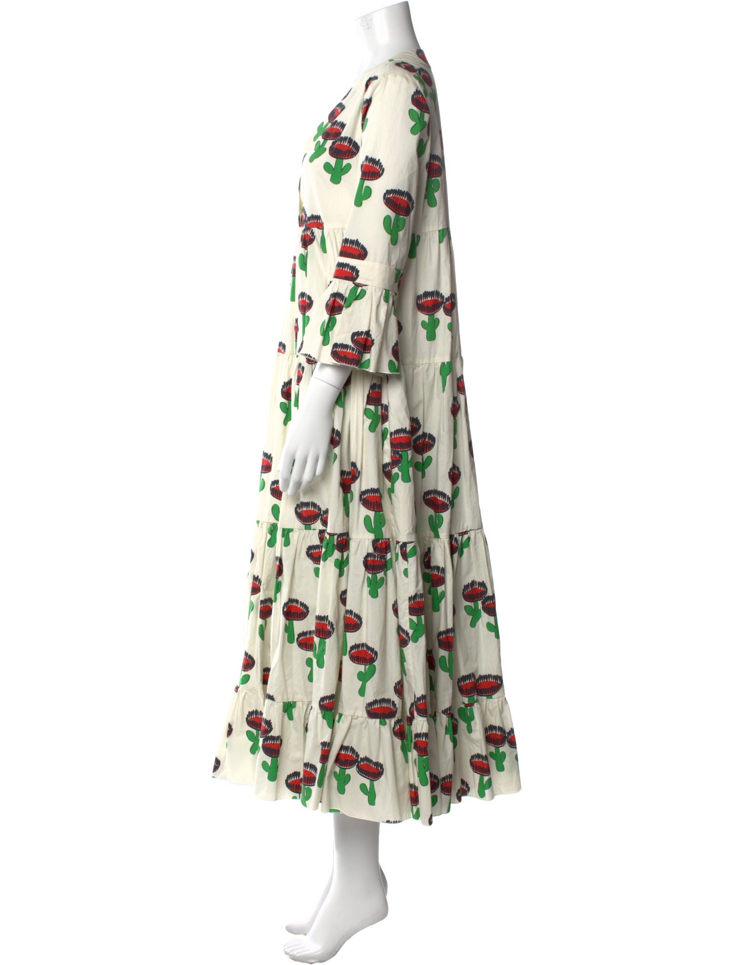 La DoubleJ Floral Print Long Dress