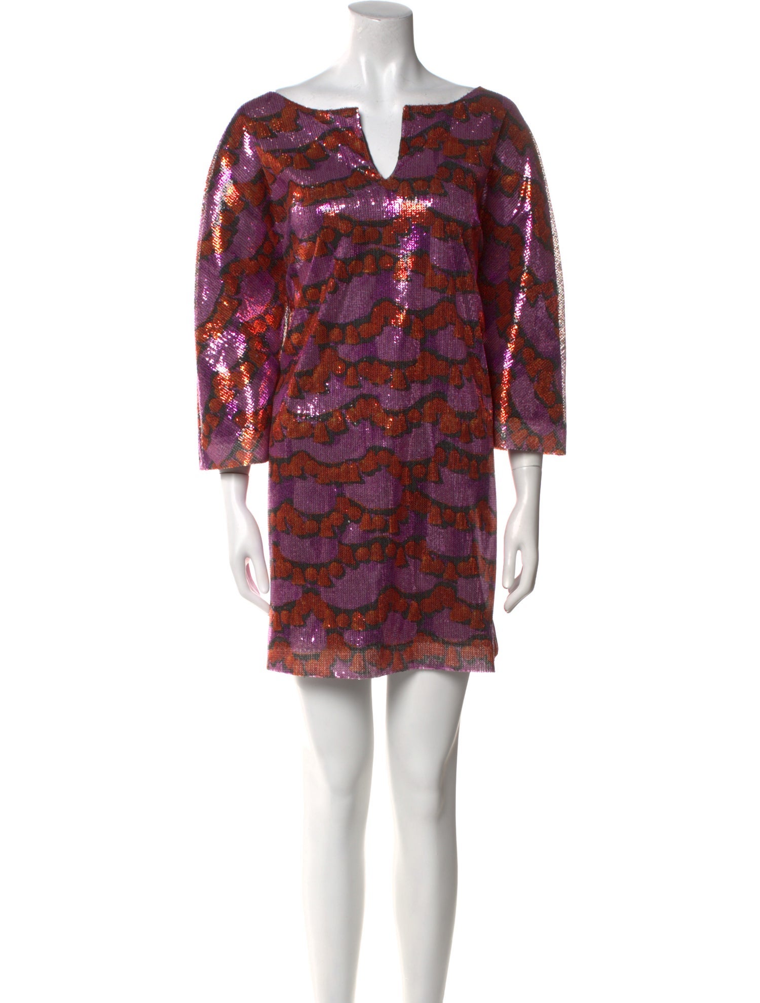 La DoubleJ Printed Mini Dress