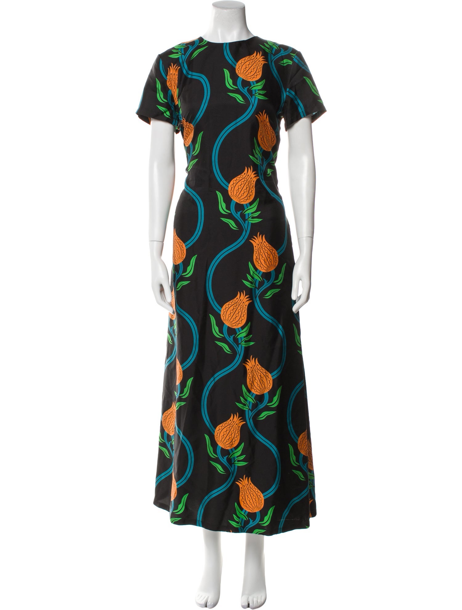 La DoubleJ Silk Long Dress