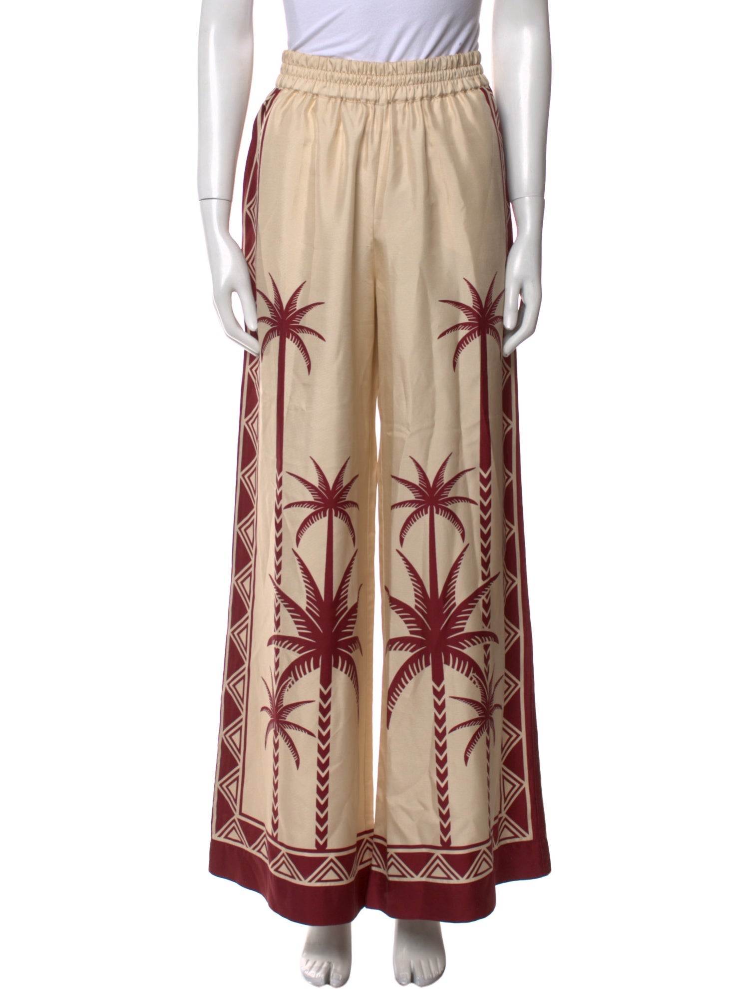 La DoubleJ Silk Wide Leg Pants