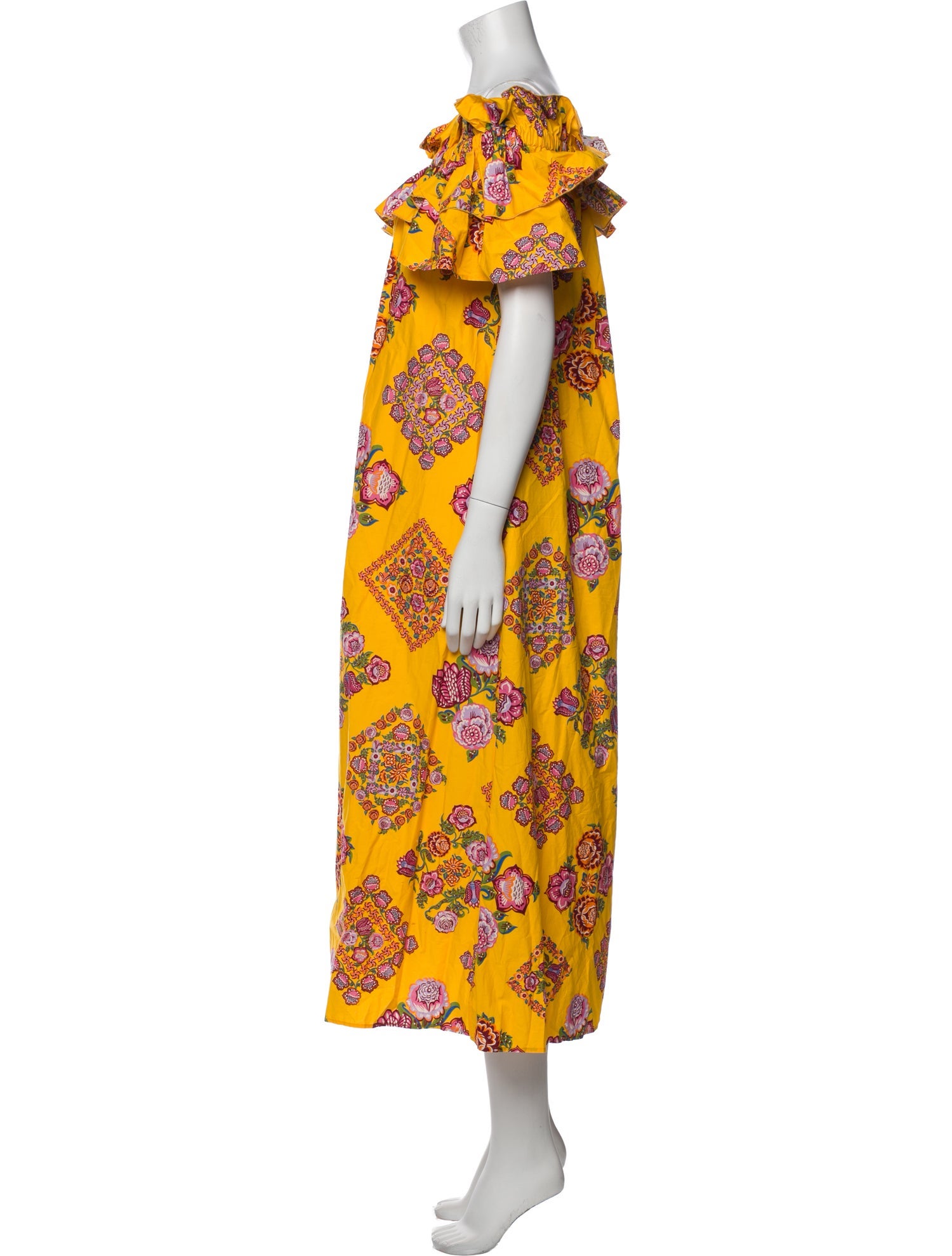 La DoubleJ Printed Long Dress