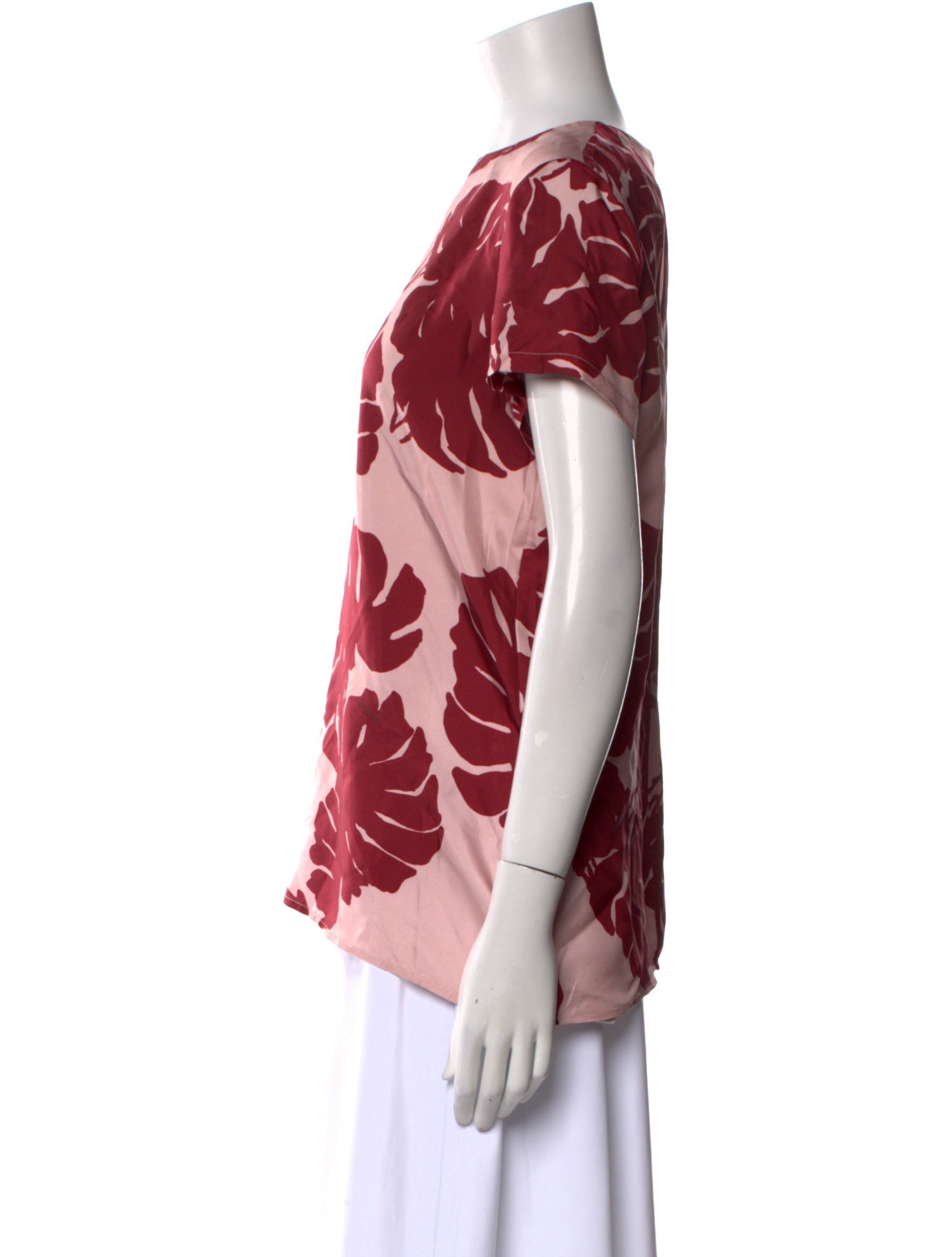 La DoubleJ Silk Printed T-Shirt