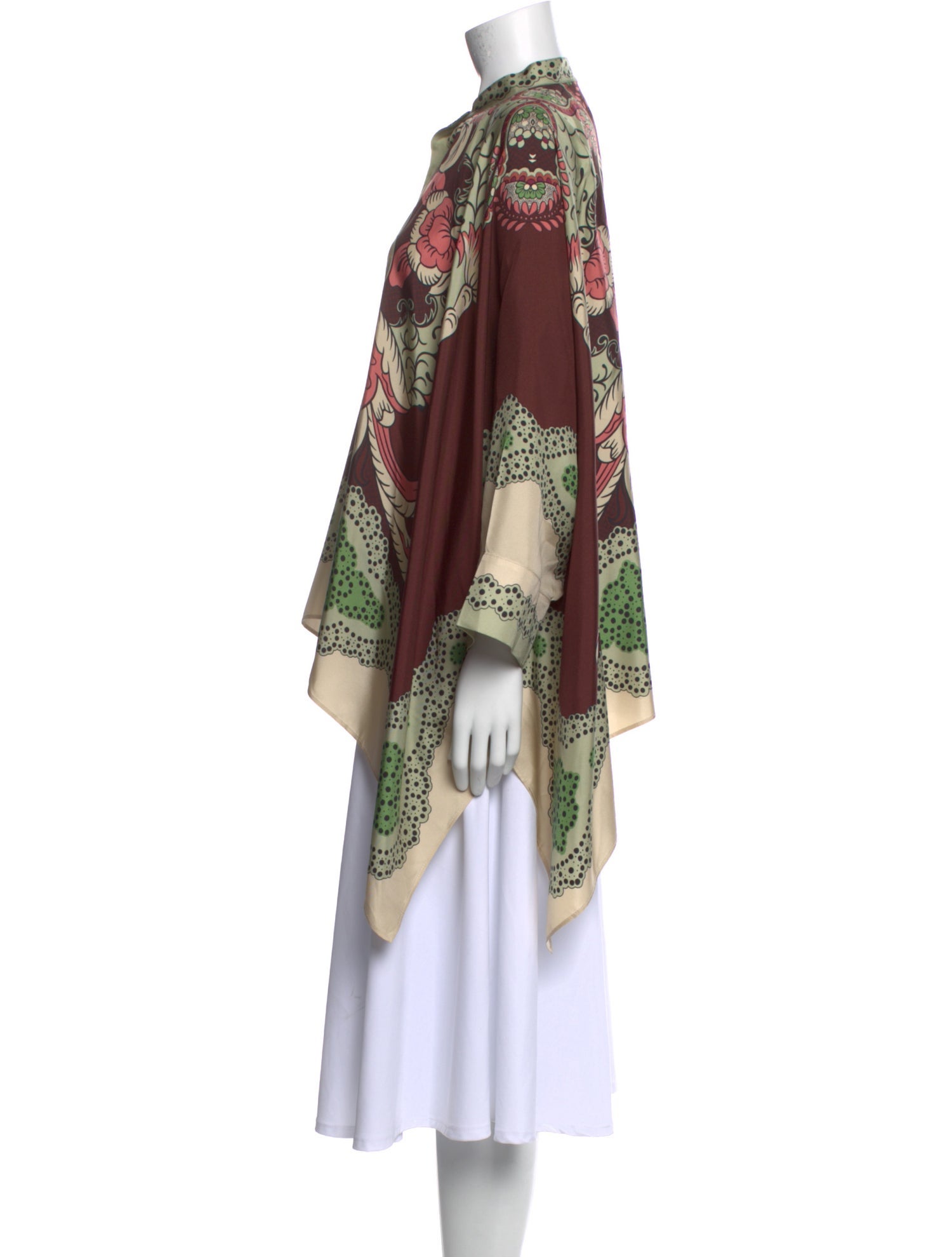 La DoubleJ Silk Printed Blouse