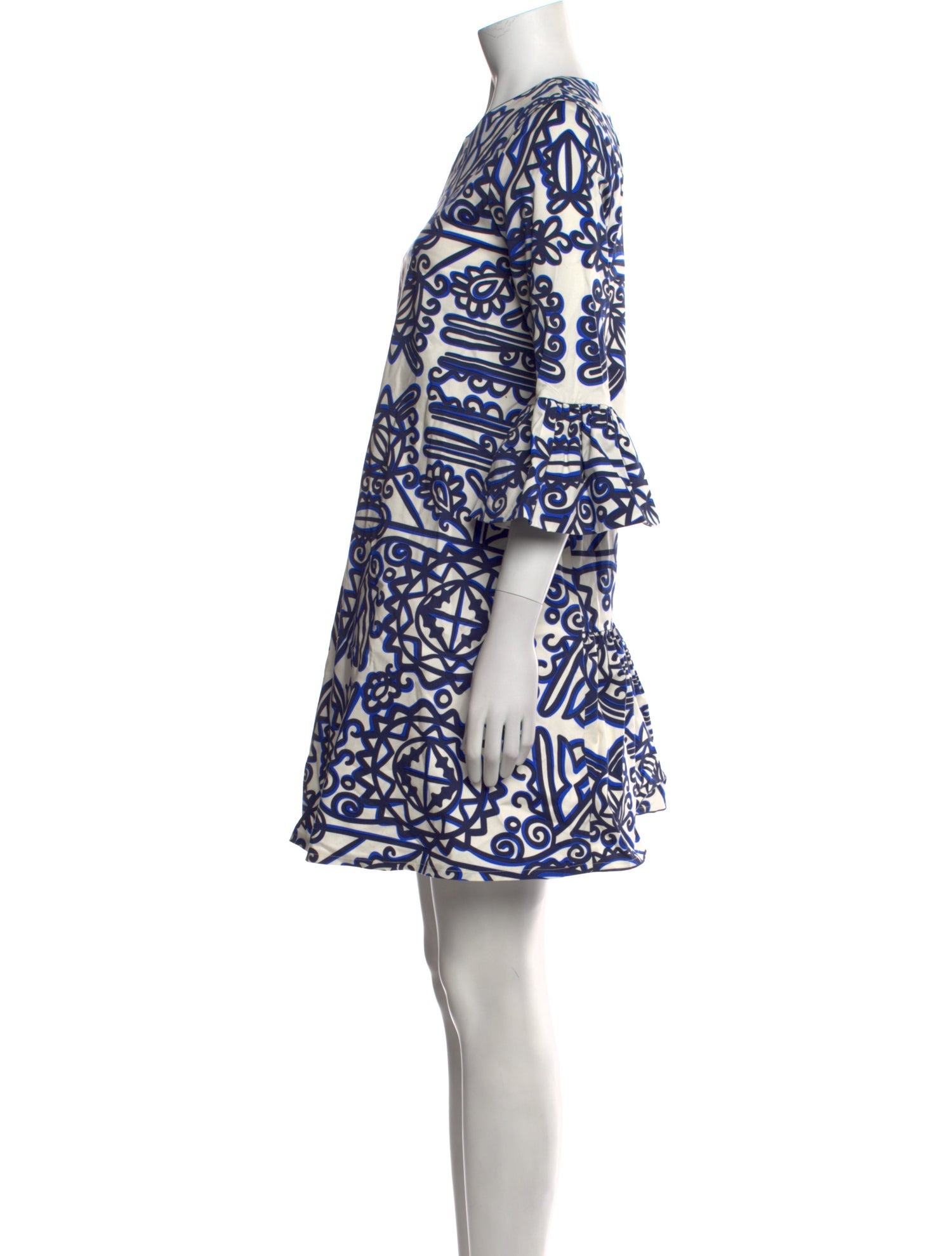 La DoubleJ Printed Mini Dress