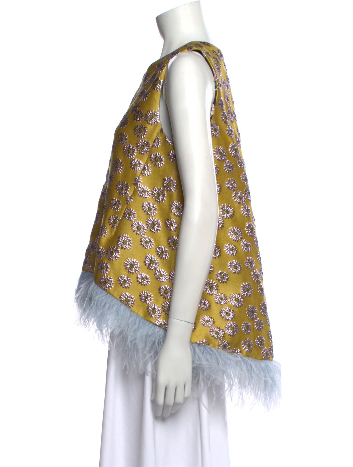 La DoubleJ Printed Crew Neck Top