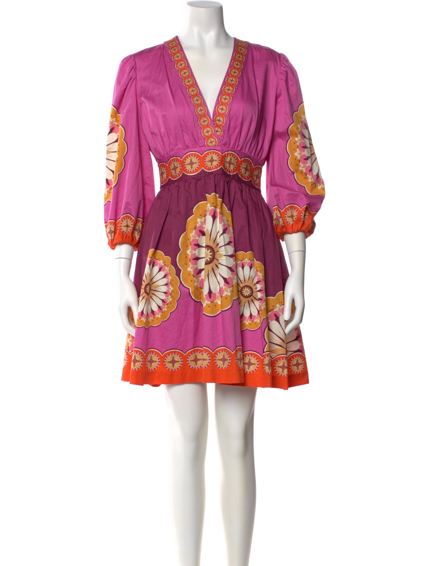 La DoubleJ Printed Mini Dress