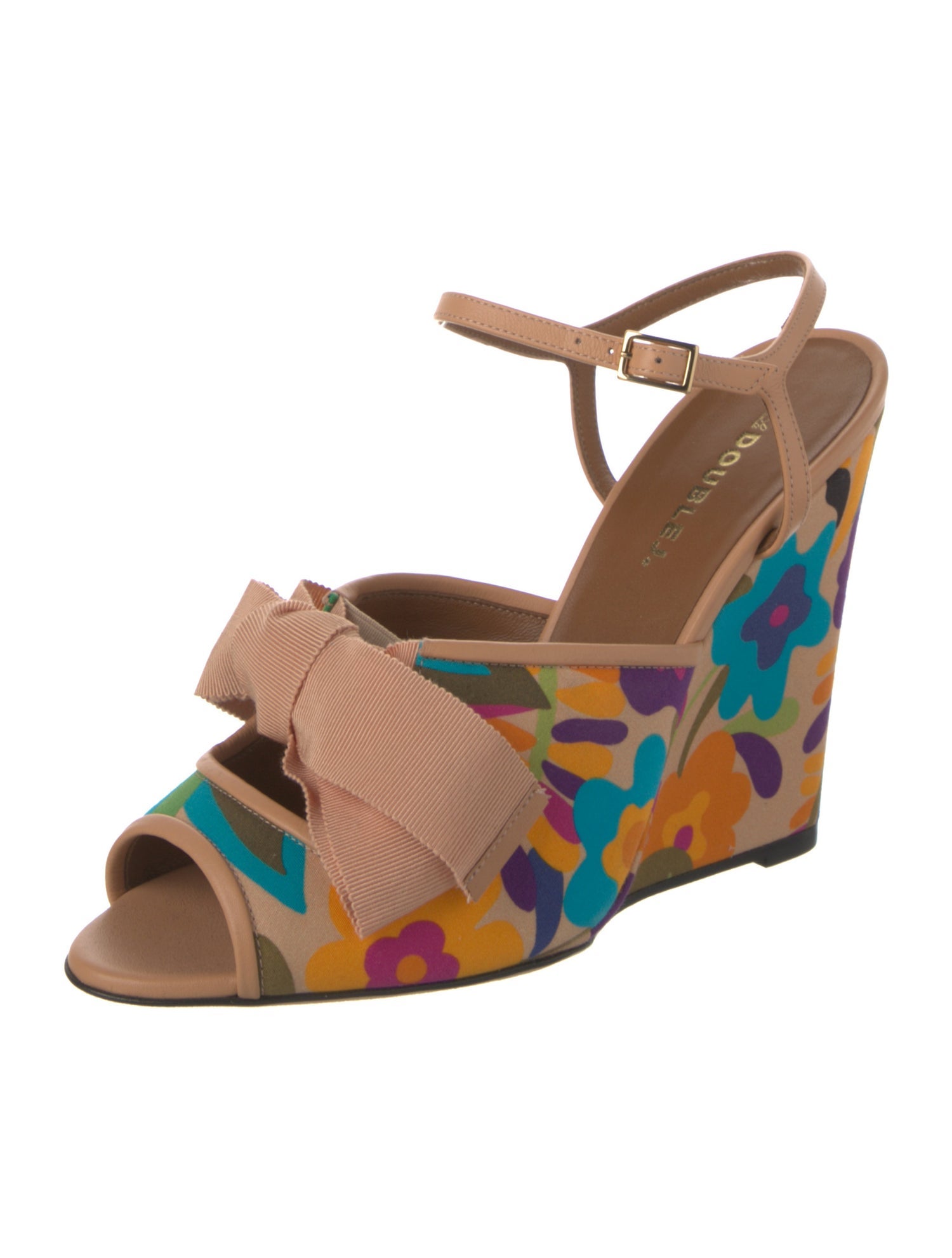 La DoubleJ Printed Sandals