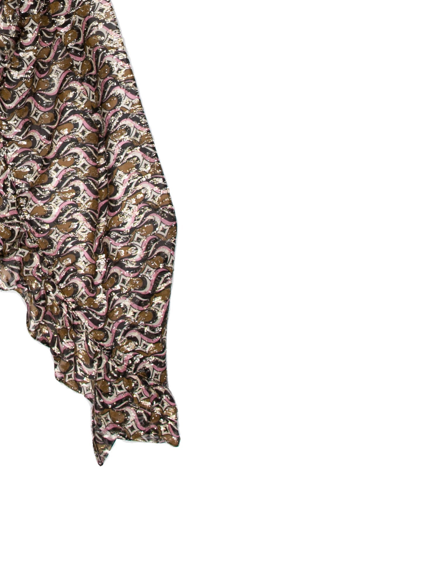 La DoubleJ Silk Printed Shawl w/ Tags