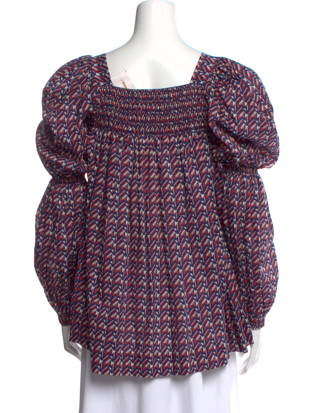 La DoubleJ Patterned Square Neckline Blouse - image 3