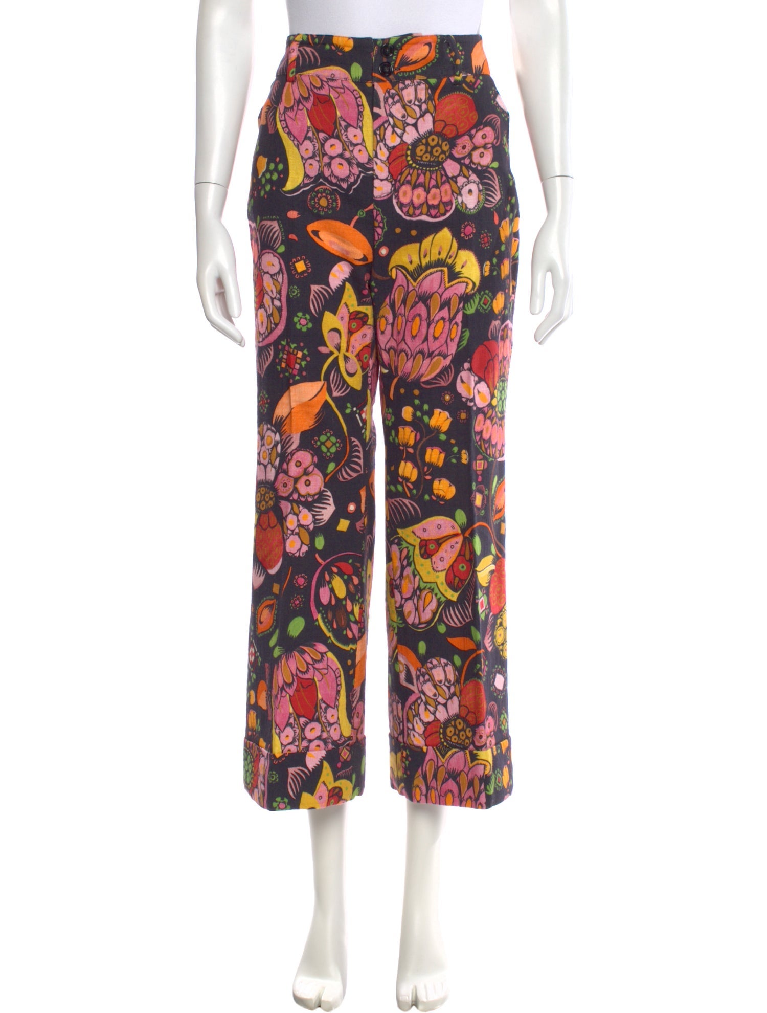 La DoubleJ Printed Wide Leg Pants