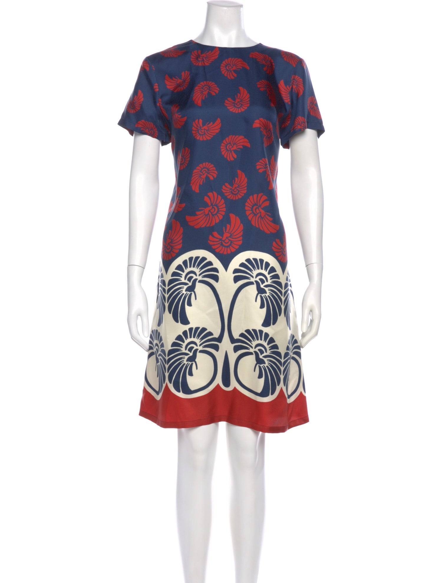 La DoubleJ Silk Knee-Length Dress