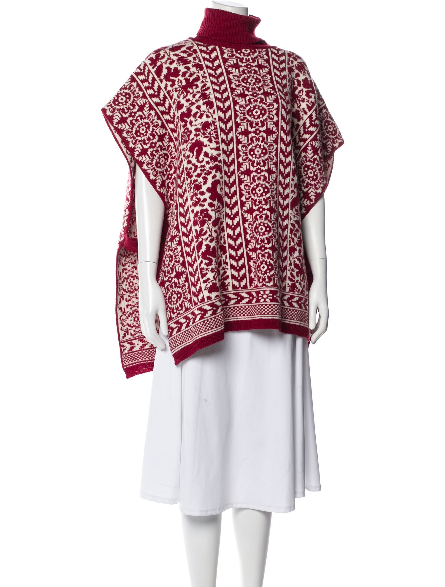 La DoubleJ Merino Wool Printed Sweater