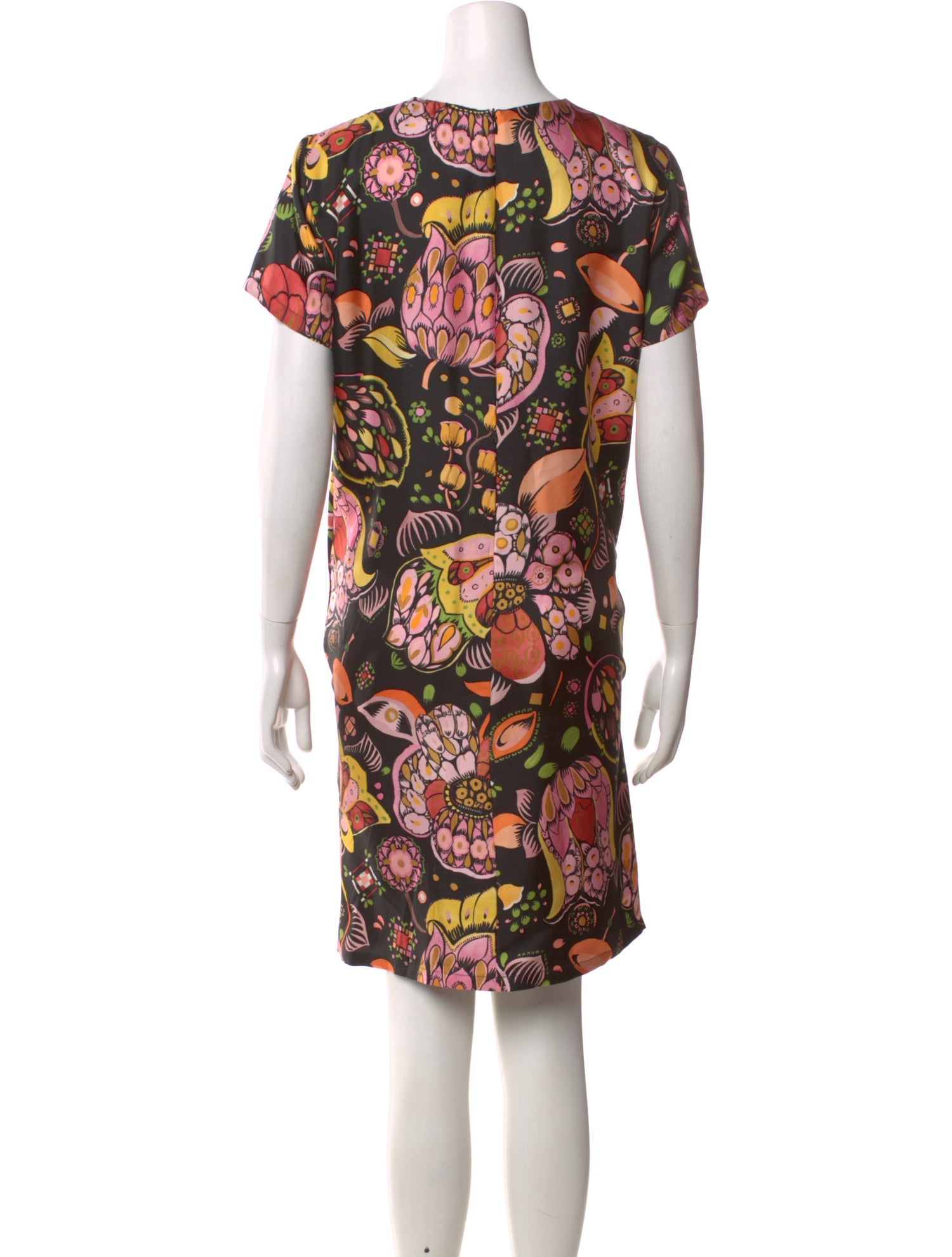 La DoubleJ Silk Knee-Length Dress
